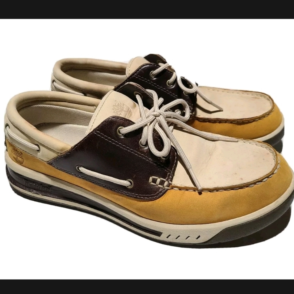 Timberland Men's Leather Boat Shoes Sz 10 M